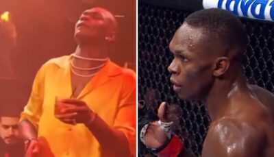 UFC 287 – Bourré après son gros KO, le tweet sauvage d’Izzy Adesanya !