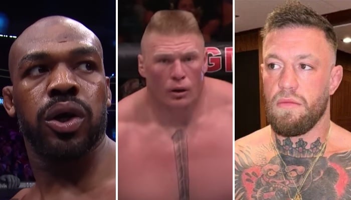 UFC Jon Jones, Brock Lesnar et Conor McGregor