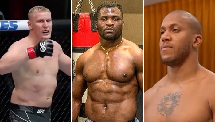 Sergei Pavlovich, Francis Ngannou et XCiryl gane, trois poids lourds de l'UFC
