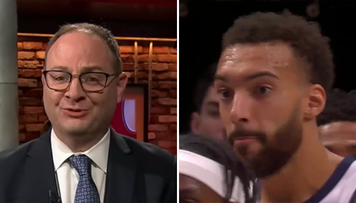 Adrian Wojnarowski, insider à ESPN, et Rudy Gobert