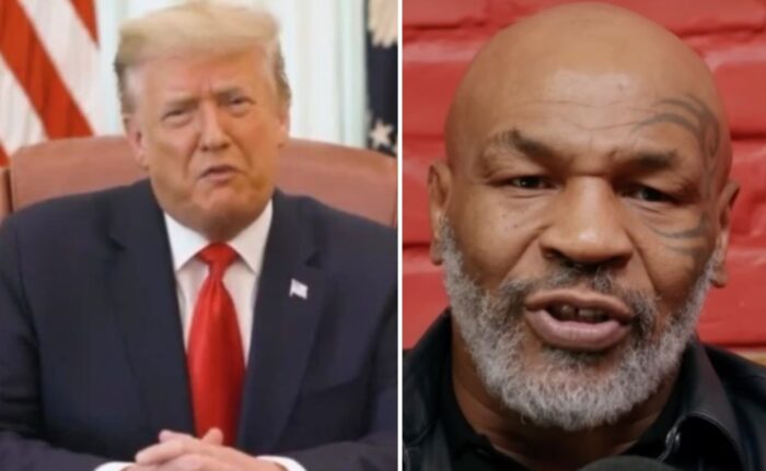 Donald Trump et Mike Tyson