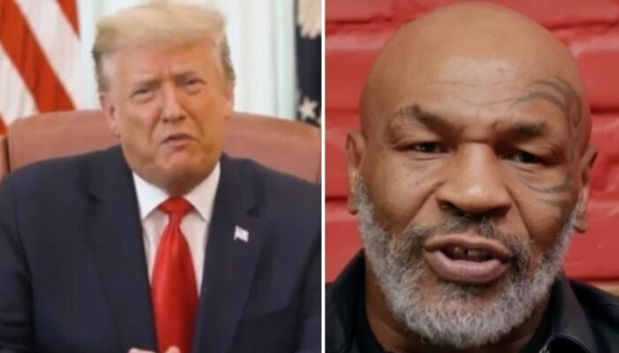 Donald Trump et Mike Tyson