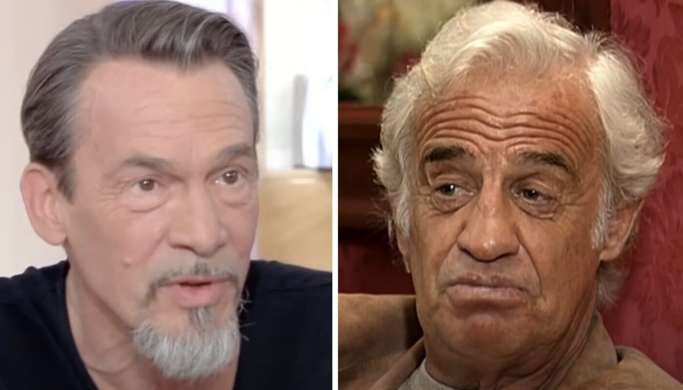 Florent Pagny et Jean-Paul Belmondo
