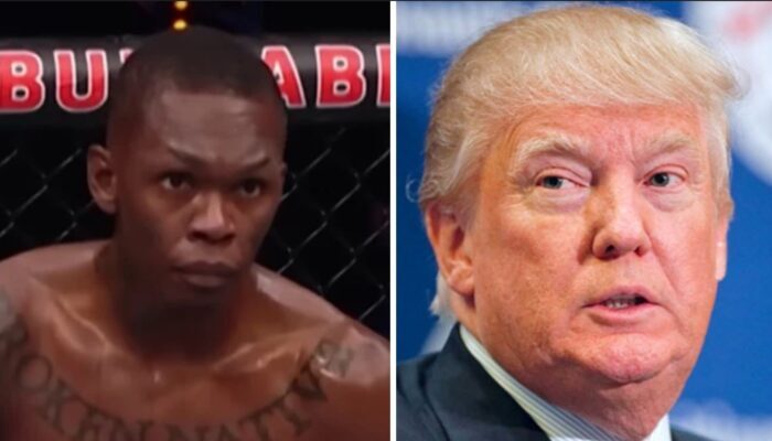 Israel Adesanya et Donald Trump