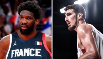 France – Nando De Colo met un coup de pression à Joel Embiid !