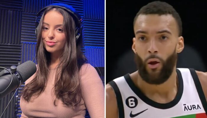 Molly Morrison et Rudy Gobert