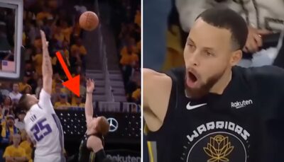 NBA – Un improbable Warrior se transforme en Curry en plein match, Steph sous le choc ! (vidéo)