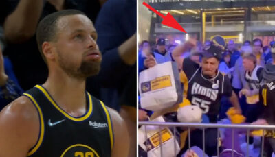 NBA – Violente bagarre entre fans des Kings et Warriors, les images virales !