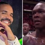 UFC 287 – La somme colossale gagnée par Drake après le KO d’Izzy Adesanya !