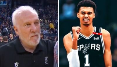 NBA – Juste avant la Draft, le cliché génial de Gregg Popovich « avec » Victor Wembanyama !