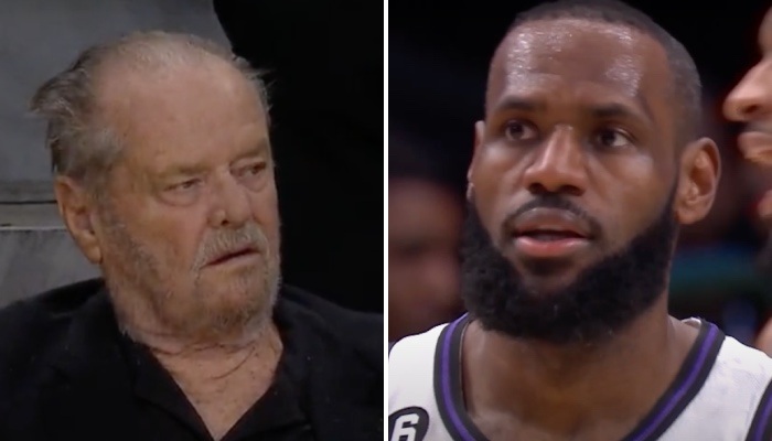 NBA Jack Nicholson et LeBron James