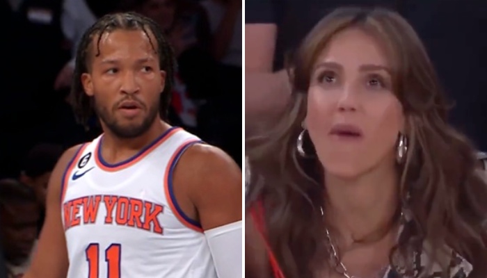 Jessica Alba, actrice, et Jalen Brunson, superstar des Knicks