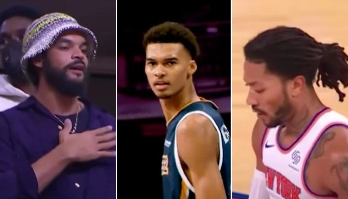 NBA Joakim Noah, Wembanyama et Derrick Rose