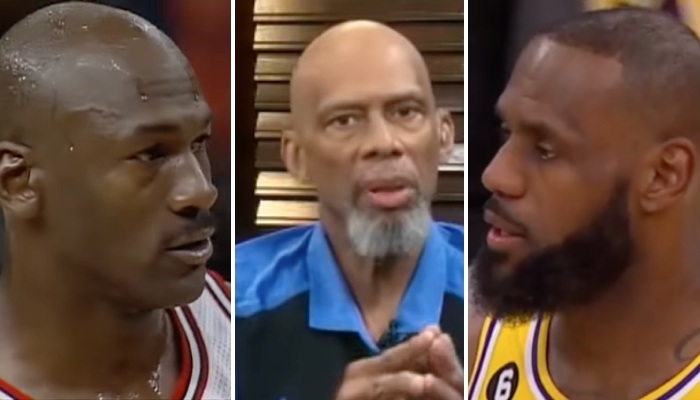 NBA Michael Jordan, Kareem et LeBron James