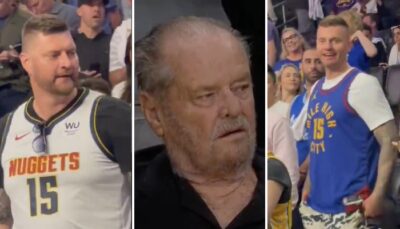 NBA – La provoc’ des terribles frères Jokic à Jack Nicholson (86 ans), fan des Lakers !