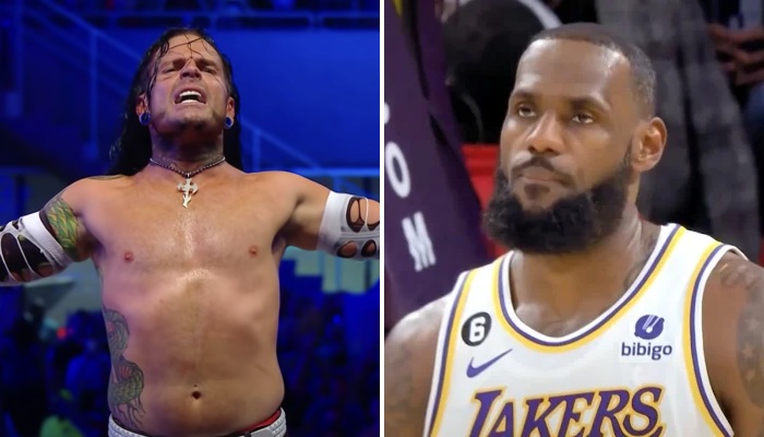 LeBron James et Jeff Hardy, deux légendes des années 2000' en NBA et à la WWE