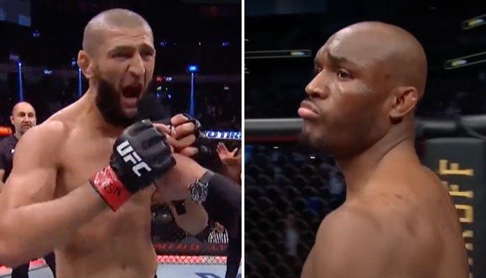 UFC Khamzat Chimaev et Kamaru Usman