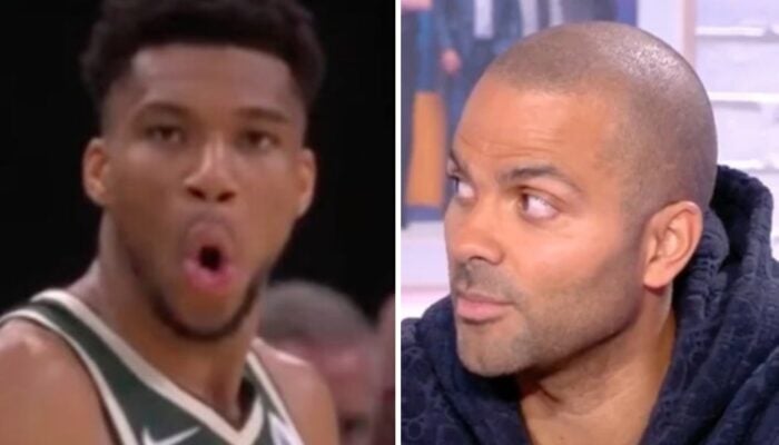 Giannis Antetokounmpo et Tony Parker