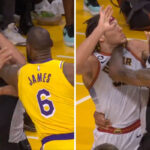 NBA – Clap de fin pour LeBron, tout proche de craquer face à un adversaire (vidéo) !