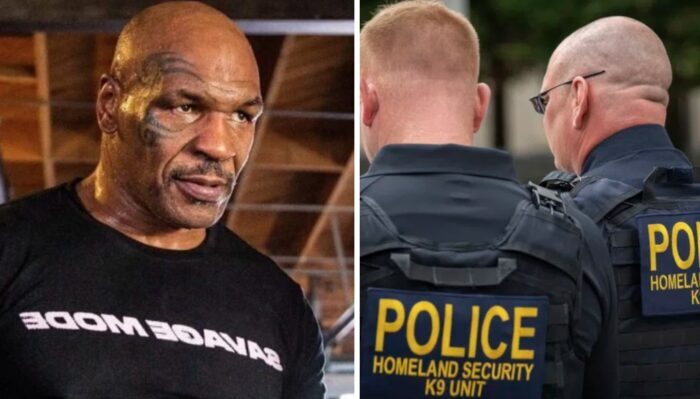 Mike Tyson a souvent eu des pépins avec la police