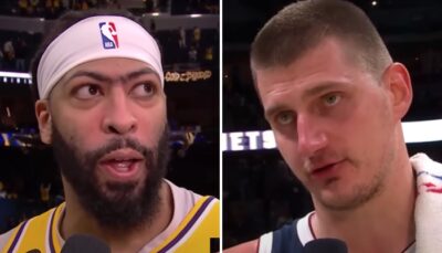 NBA – Avant le Game 2, Anthony Davis fait passer un gros message à Niko Jokic !