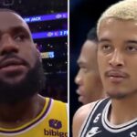 NBA – Pris pour cible, un coéquipier de Wemby s’embrouille avec les Lakers !