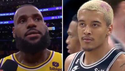 NBA – Pris pour cible, un coéquipier de Wemby s’embrouille avec les Lakers !