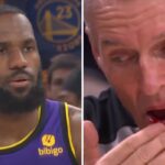 NBA – Scène lunaire, un arbitre finit en sang… à cause de LeBron ! (vidéo)