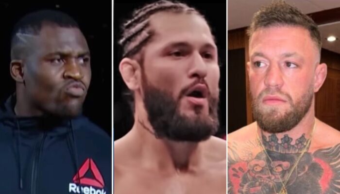 Francis Ngannou, Jorge Masvidal, et Conor McGregor