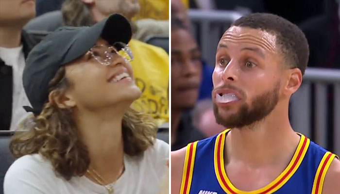 Zendaya au match des Warriors, Steph Curry