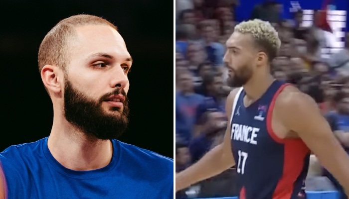 EDF Evan Fournier et Rudy Gobert