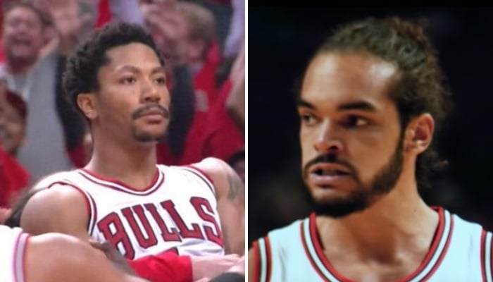 NBA Joakim Noah et Derrick Rose