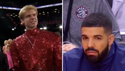 NBA – Sans pitié, Drake se moque salement du rookie des Raptors !