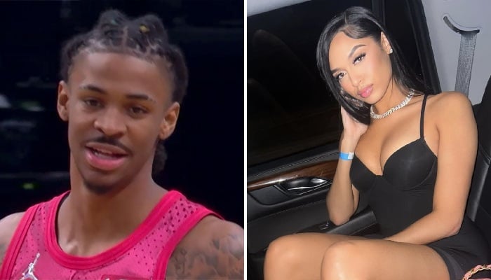 Ja Morant des grizzlies et sa compagne Brooklyn Nikole