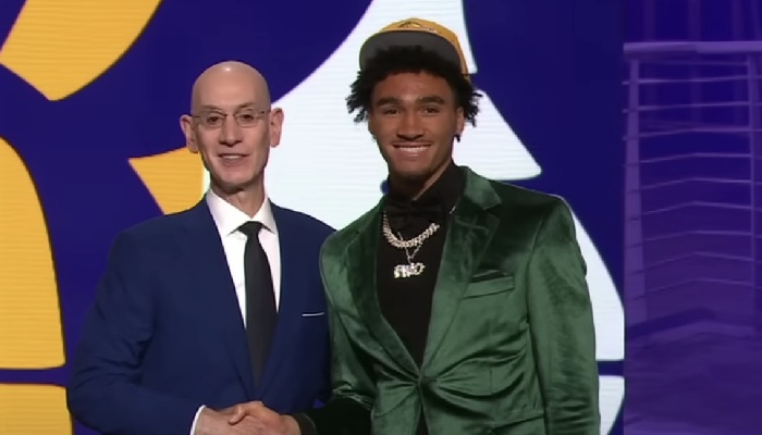 Jalen Hood-Schifino, la nouvelle recrue des Lakers lors de la Draft