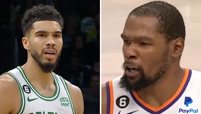 NBA Jayson Tatum et Kevin Durant