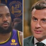 NBA – LeBron James en France, Emmanuel Macron  lui répond : « Rends le… »