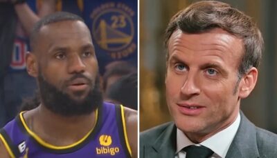 NBA – LeBron James en France, Emmanuel Macron  lui répond : « Rends le… »