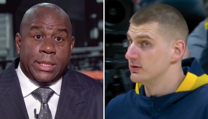 NBA Magic Johnson et Nikola Jokic