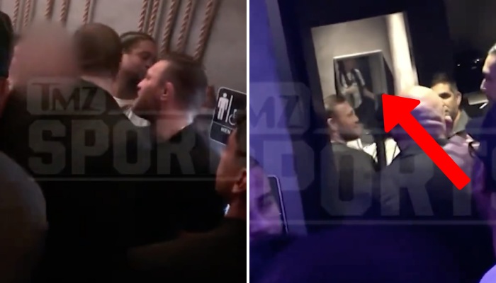 Conor McGregor a bien entrainé une jeune femme dans les toilettes du Kaseya Center de Miami