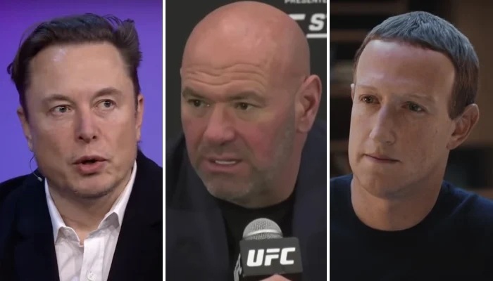 Dana White va organiser un combat entre Elon Musk et Mark Zuckerberg