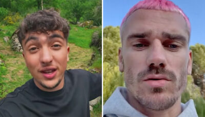 Après sa dernière vidéo, Antoine Griezmann répond à Inoxtag !