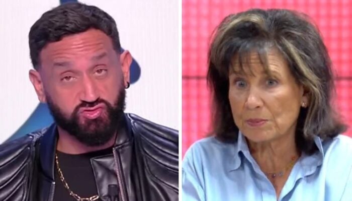 Cyril Hanouna et Anne Sinclair