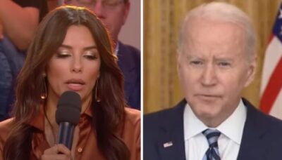 « Tu sais que c&rsquo;était intentionnel » : Eva Longoria embarrassée après le geste de Joe Biden envers elle