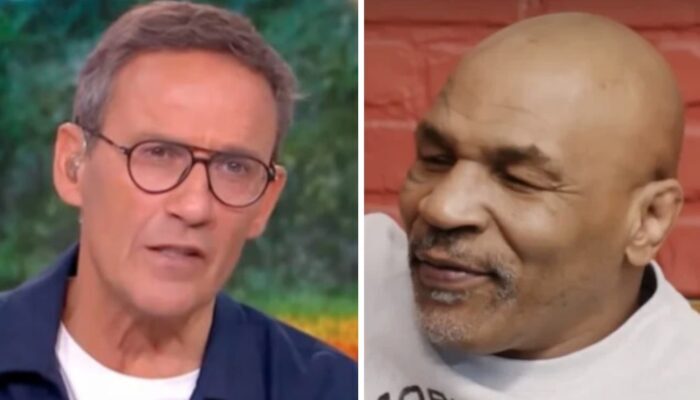 Julien Courbet et Mike Tyson