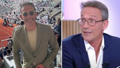 À Roland-Garros, le message épique de Julien Courbet : « Je suis assis derrière… »