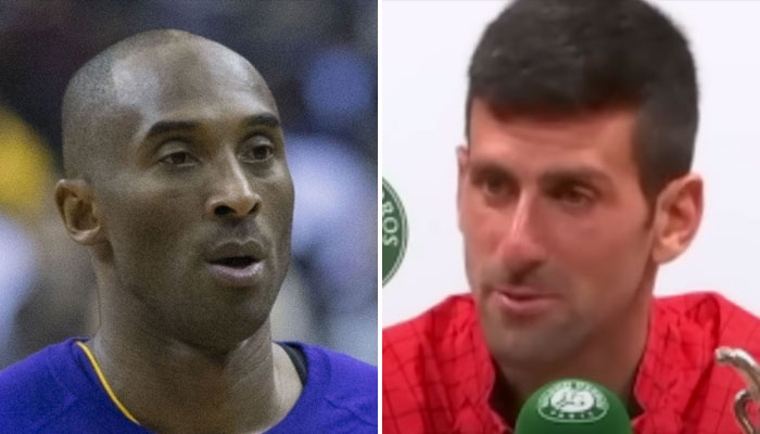 Kobe Bryant et Novak Djokovic