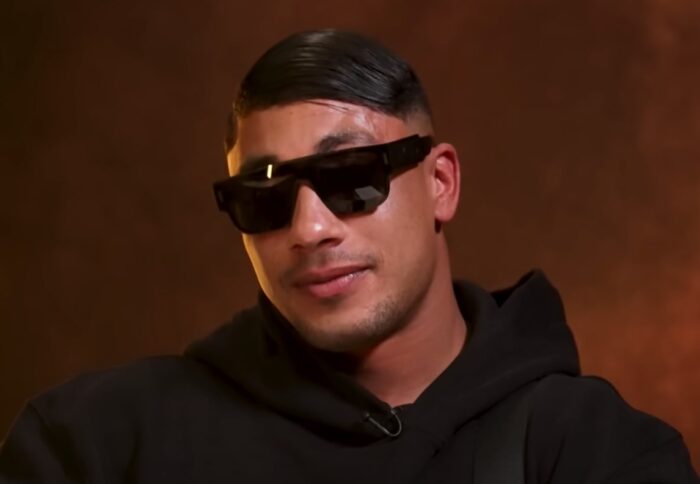 Le rappeur Maes