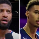 NBA – Paul George déjà à genoux devant Wemby : « Comme Jokic et Luka, il a… »