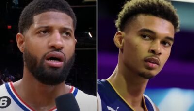 NBA – Paul George déjà à genoux devant Wemby : « Comme Jokic et Luka, il a… »